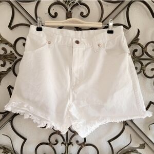 Wrangler High-rise Cutoffs